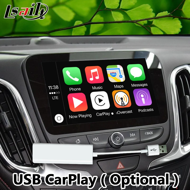 Видеоинтерфейс Lsailt CarPlay/Android для Chevrolet 2014 2019 года с GPS навигацией YouTube Netflix Equinox|android
