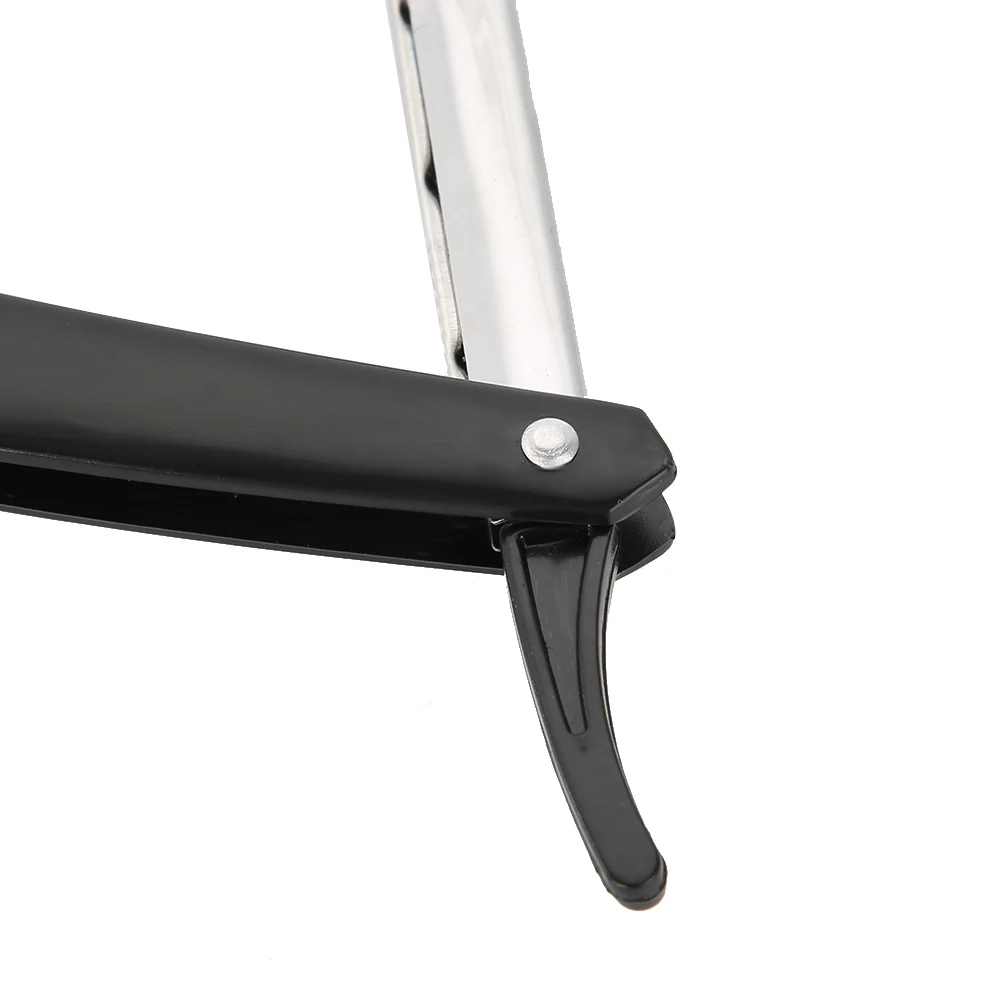 

Alloy Barber Razor For Shaving, Cutting Hair, Tool For Barbers And Hairdressers Straight Edge Hair Clipper Salon Folding Blade