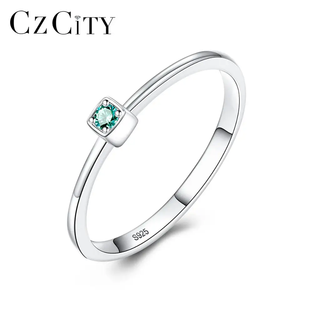 ORSA JEWELS 925 пробы Серебряное кольцо AAA кубический цирконий предложение для свадьбы обручальные кольца ювелирные изделия для женщин OSR116