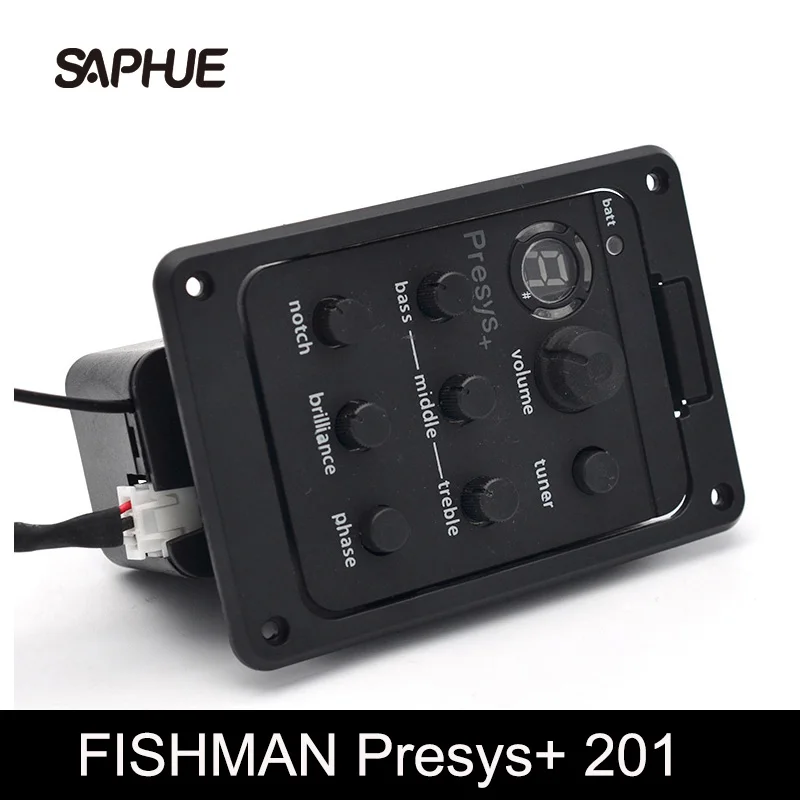 5 шт. Fishman 101/201/301 Presys Blend Предусилитель Акустическая гитара Эквалайзер Тюнер