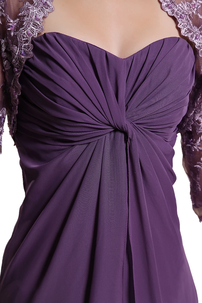 2021 Двойка для матери невесты платья с жакетка кружевная Детская куртка 3/4