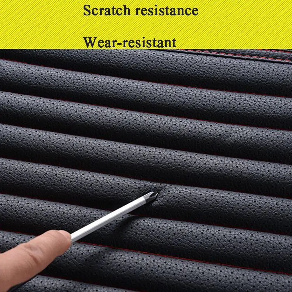 1 шт. чехол для автомобильного сиденья без спинки из искусственной кожи