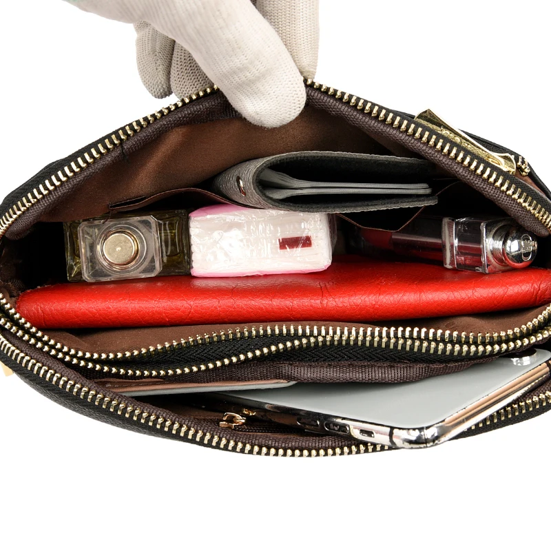 

Fashion Women Messenger Bag Soft Leather Designers Luxury Handbags Women Shoulder Bags Female Crossbody Mother Bags