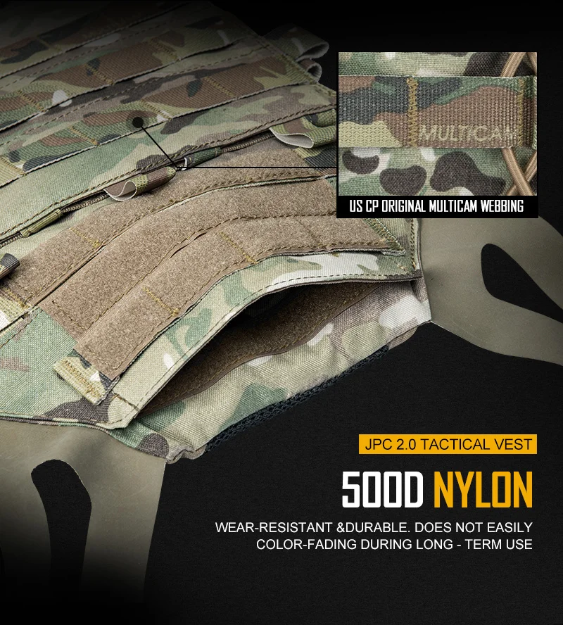 Тактический жилет JPC 2 0 переноска тарелок для прыжков Мультикам бронежилет Molle