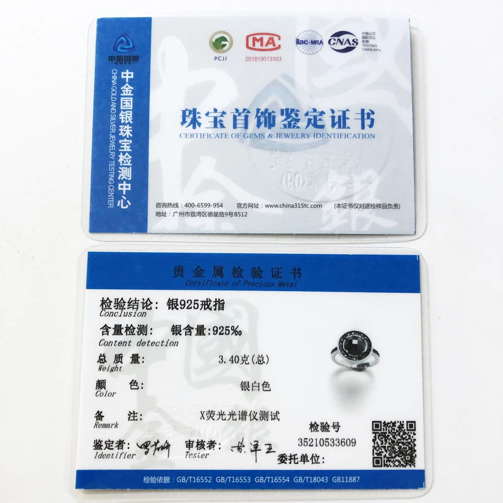 

Solitaire Ring Light of Luna Black,Europe Style Glam Fashion Good Zirconia Jewerly For Women,2017 Gift In 925 Sterling Silver