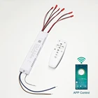 2.4G Intelligent LED driver remote control power supply dimmingcolor-changeable transformer connect to LED tape