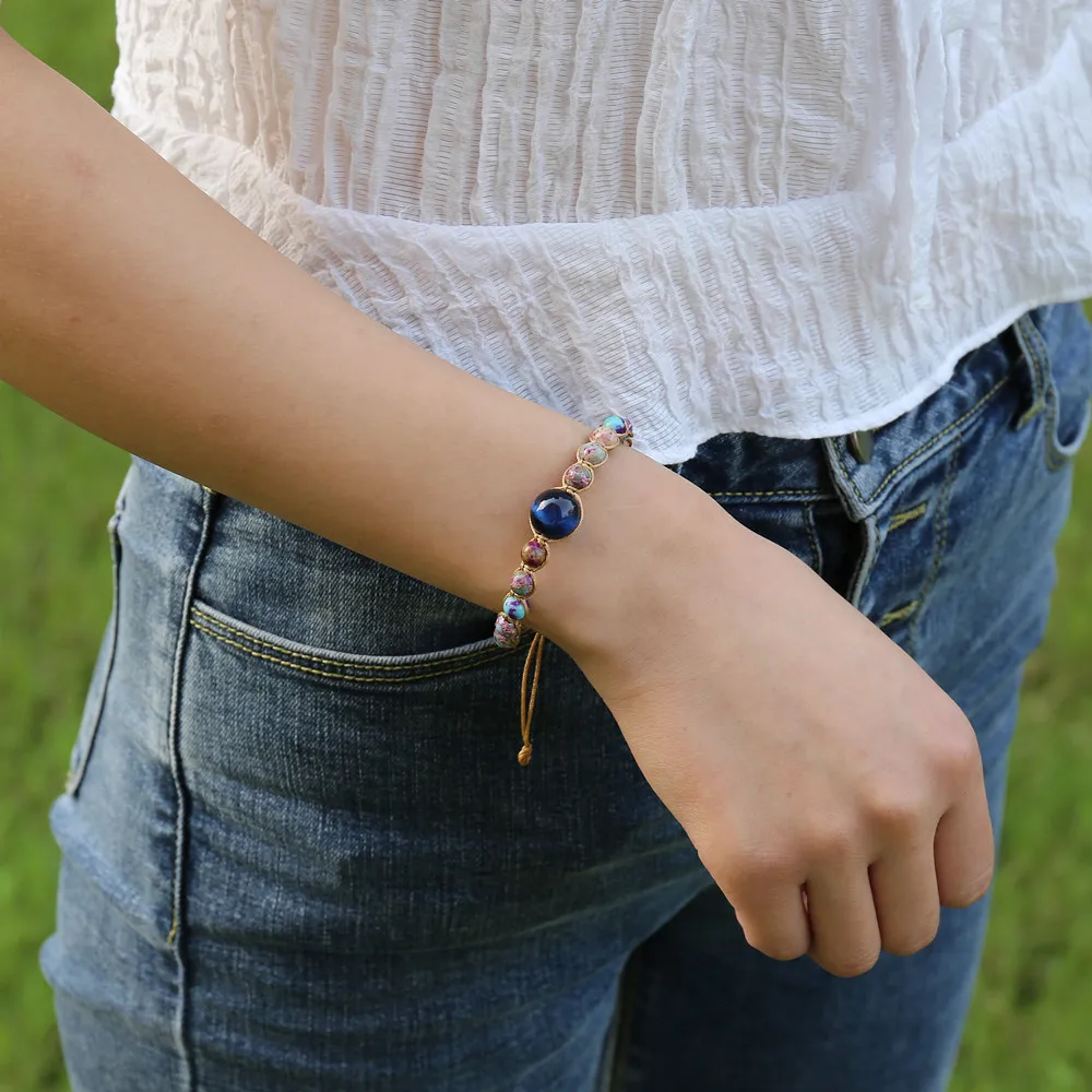 Ювелирные изделия ручной работы сделай сам плетеные браслеты из натуральной