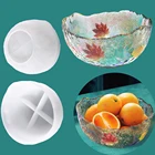 Эпоксидная форма сделай сам из хрустальной смолы, необычная чаша для хранения фруктов и гаек, форма для рукоделия, украшение для дома