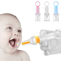 1pc baby kids smart medicine dispenser needle feeder newborn squeeze medicine dropper dispenser infant pacifier feeding utensils