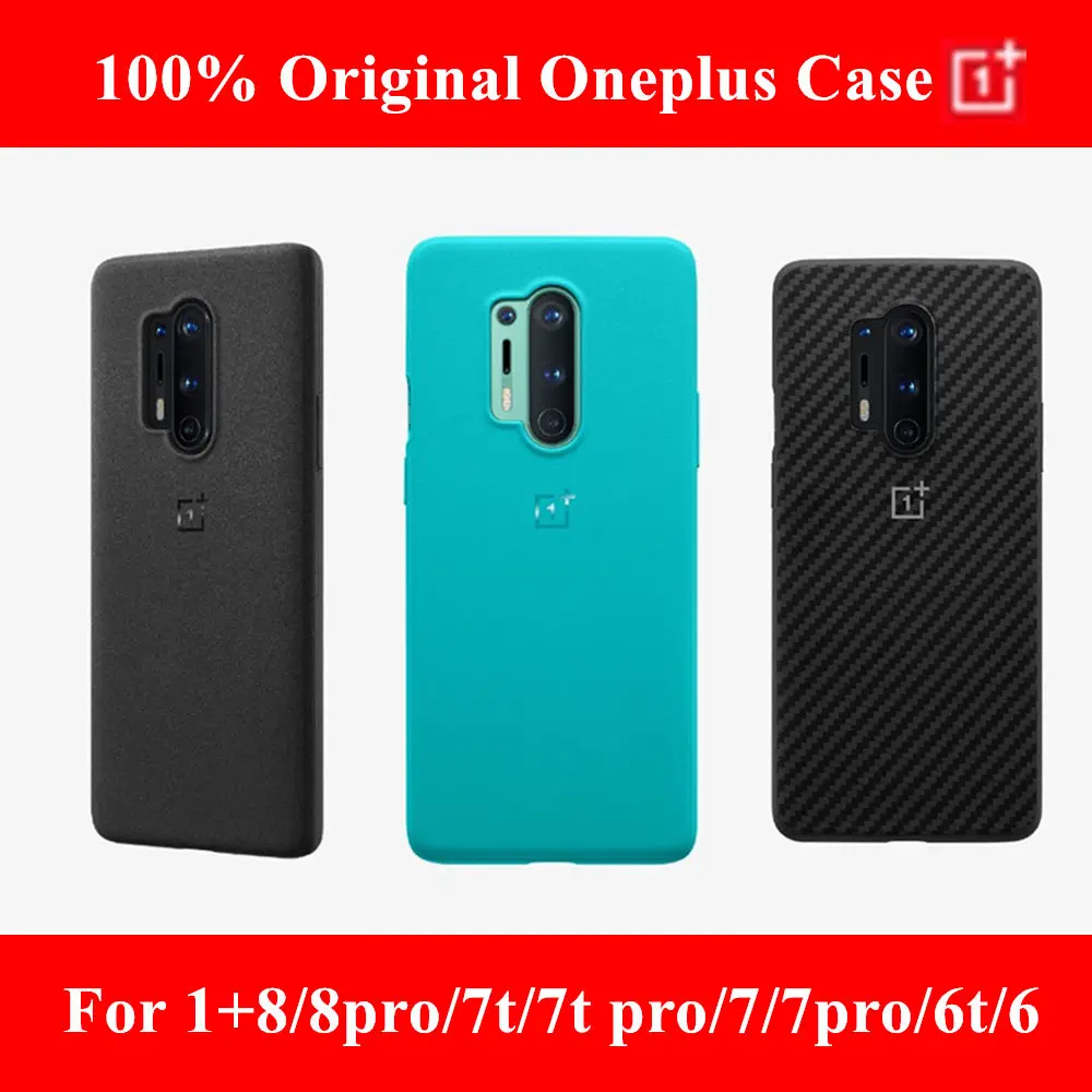 100% Официальный защитный чехол для oneplus 8 6 6t 7 7t pro 5t песчаник нейлон Арамид
