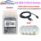 2021 Tactrix Openport Cable Ecuflash 2,0 полное Программное обеспечение Obd2 диагностический сканер Openport 2,0 для Tis для Jlr Золотой контакт Черный Pcb