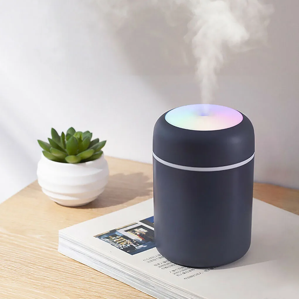 

Humidifier Portable USB Ultrasonic Colorful Cup Aroma Diffuser Cool Mist Maker Air Humidifier Purifier With Light For Car Home