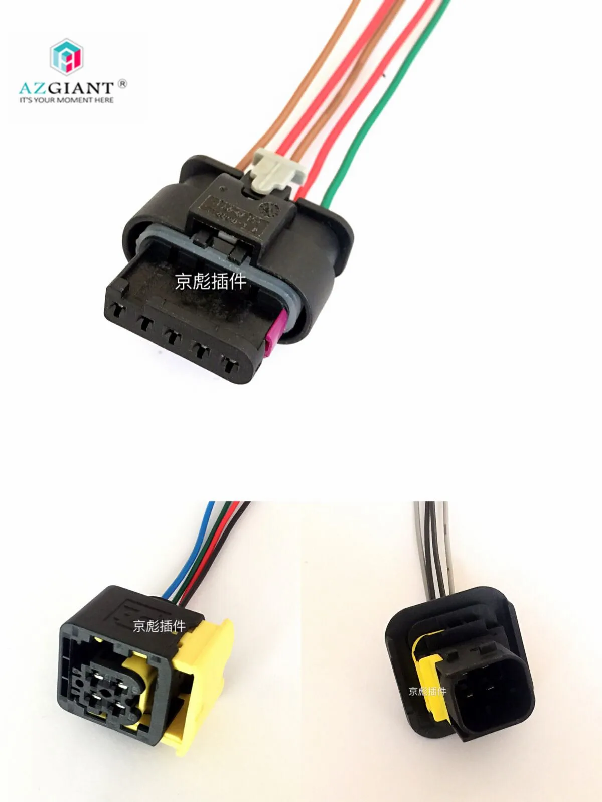 

Nitrogen Oxygen Sensor Connector Flat 5pin Square 4pin Plug socket for Bosch Cummins