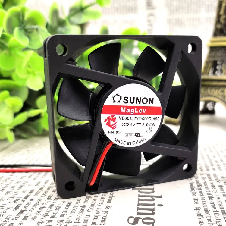 

Новый оригинальный Φ 6 см 24 В 2,04 Вт 6015 охлаждающий вентилятор