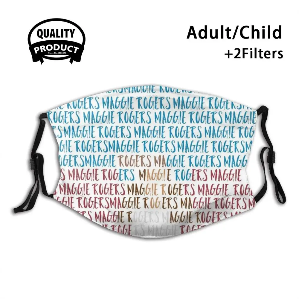 

Maggie Rogers Heard It In A Past Life Reusable Mouth Mask Washable Filter Anti Dust Face Masks Maggie Rogers Heard It In A Past