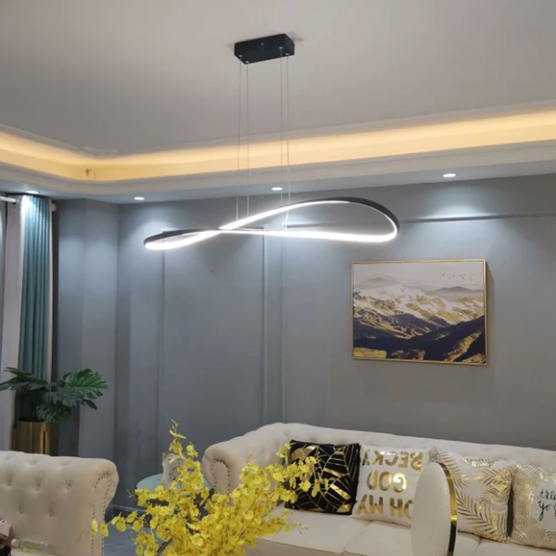 Современные креативные светодиодные подвесные светильники алюминиевый