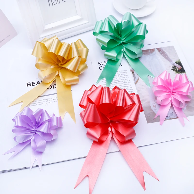 

30pcs 30mm Bow Gift Ribbons Flower Wrappers For Wedding Events Birthday Decoration Happy New Year Christmas Gifts Decoration