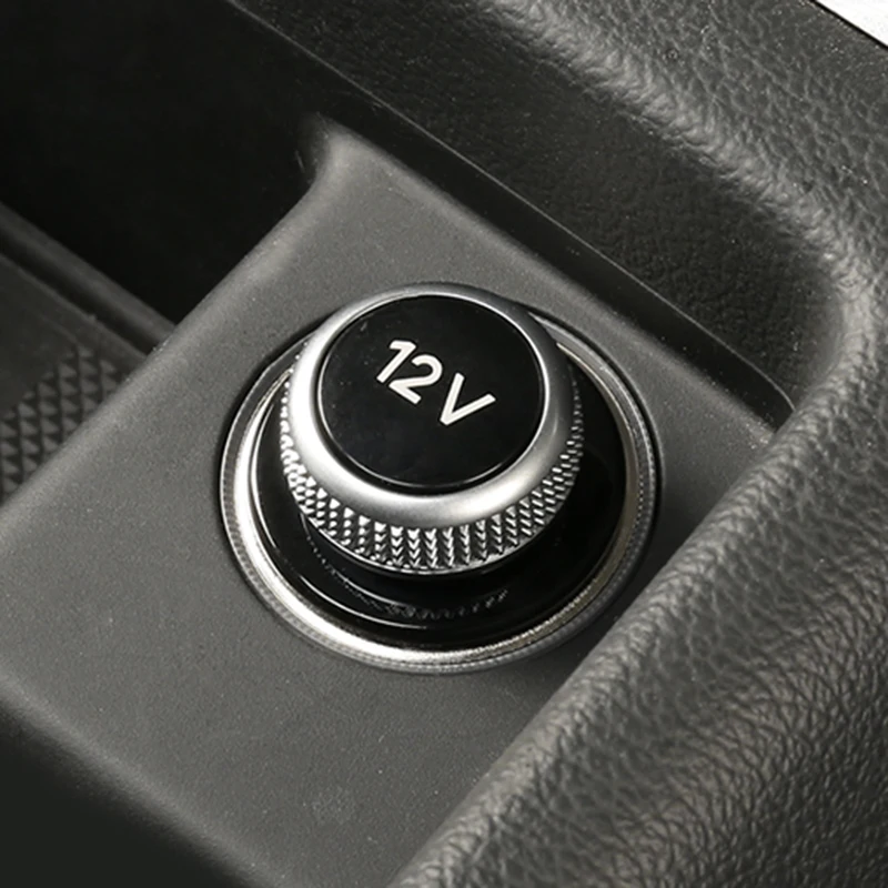 

Cigarette Lighter Cover Chrome Plated Cigarette Lighter Plug For Audi A3 A4 A5 Q2 Q7 R8 12V Car Accessorie Decoration Goods