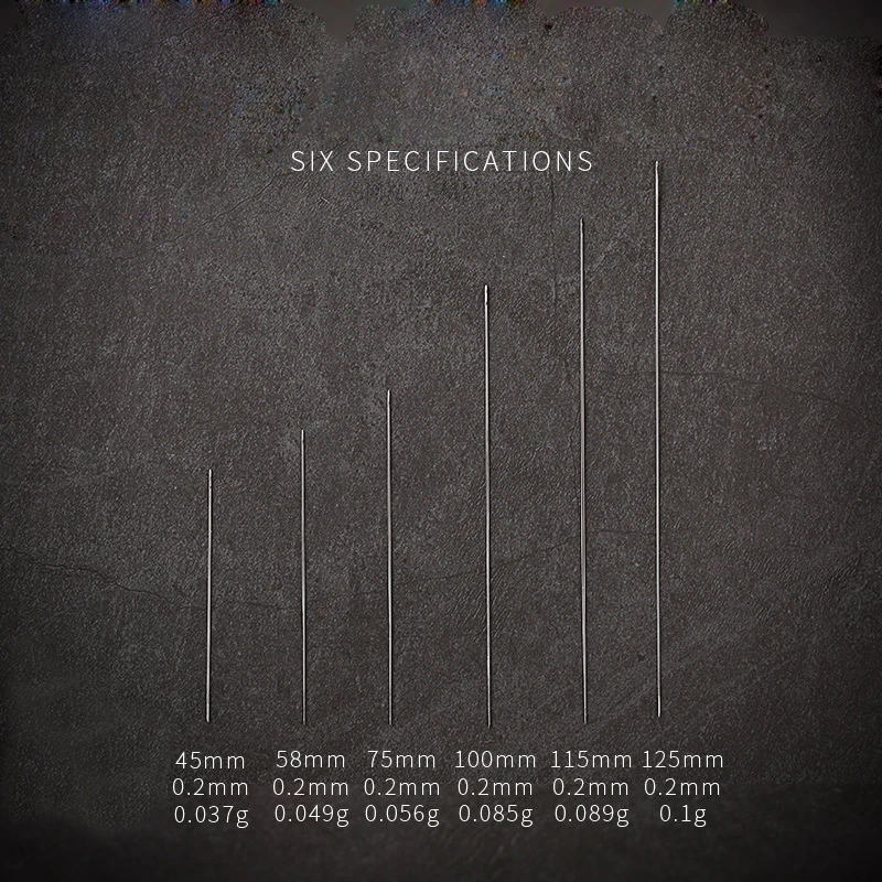 5 шт. игла для бисероплетения из нержавеющей стали шнур нитей сделай сам булавки