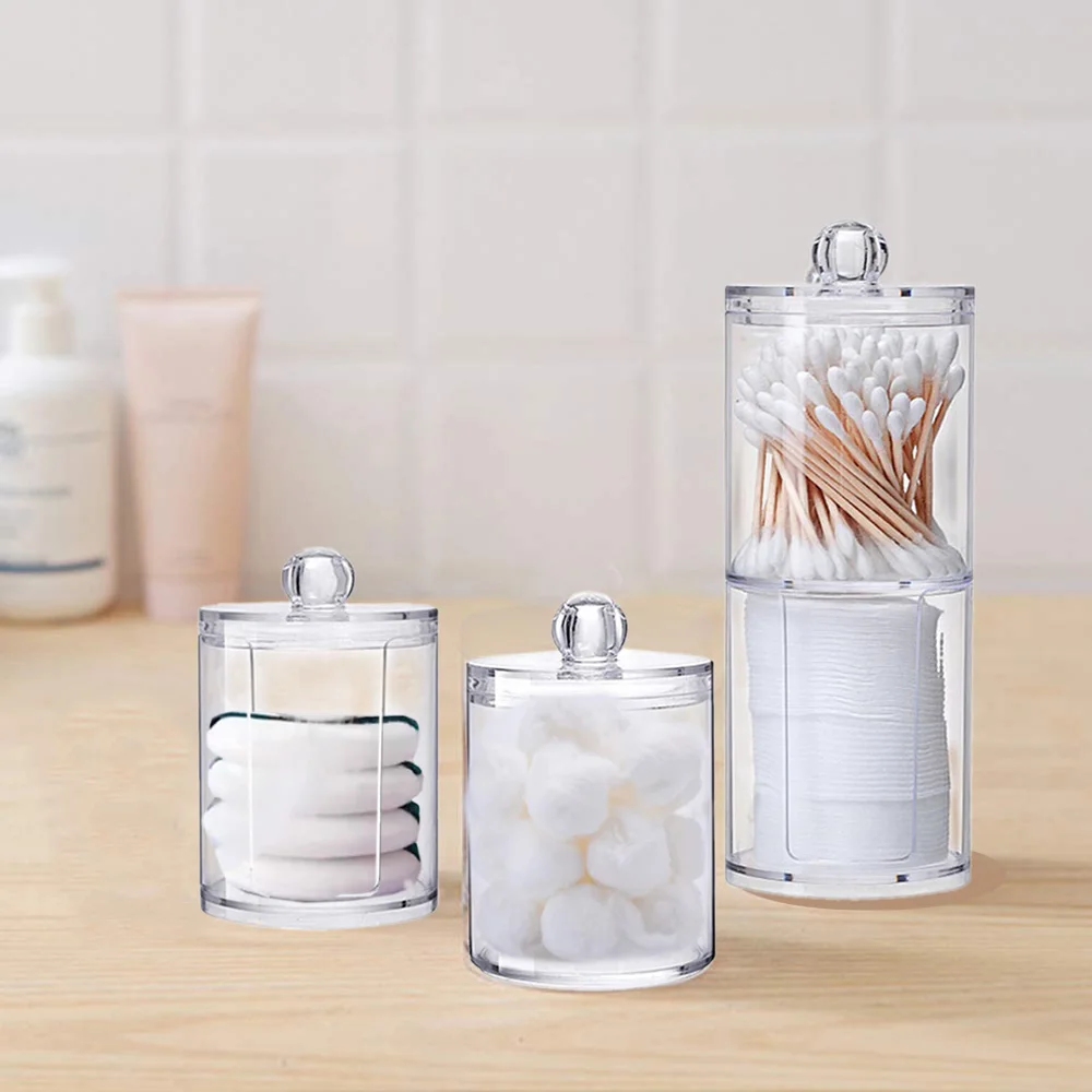 Коробка для хранения акриловая многофункциональная круглая коробка Контейнер