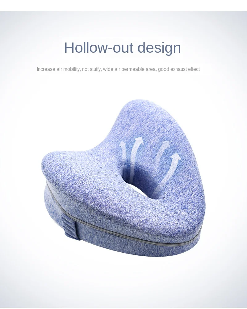 Подушка в форме сердца из пены с эффектом памяти подушка для ног Ортопедическая