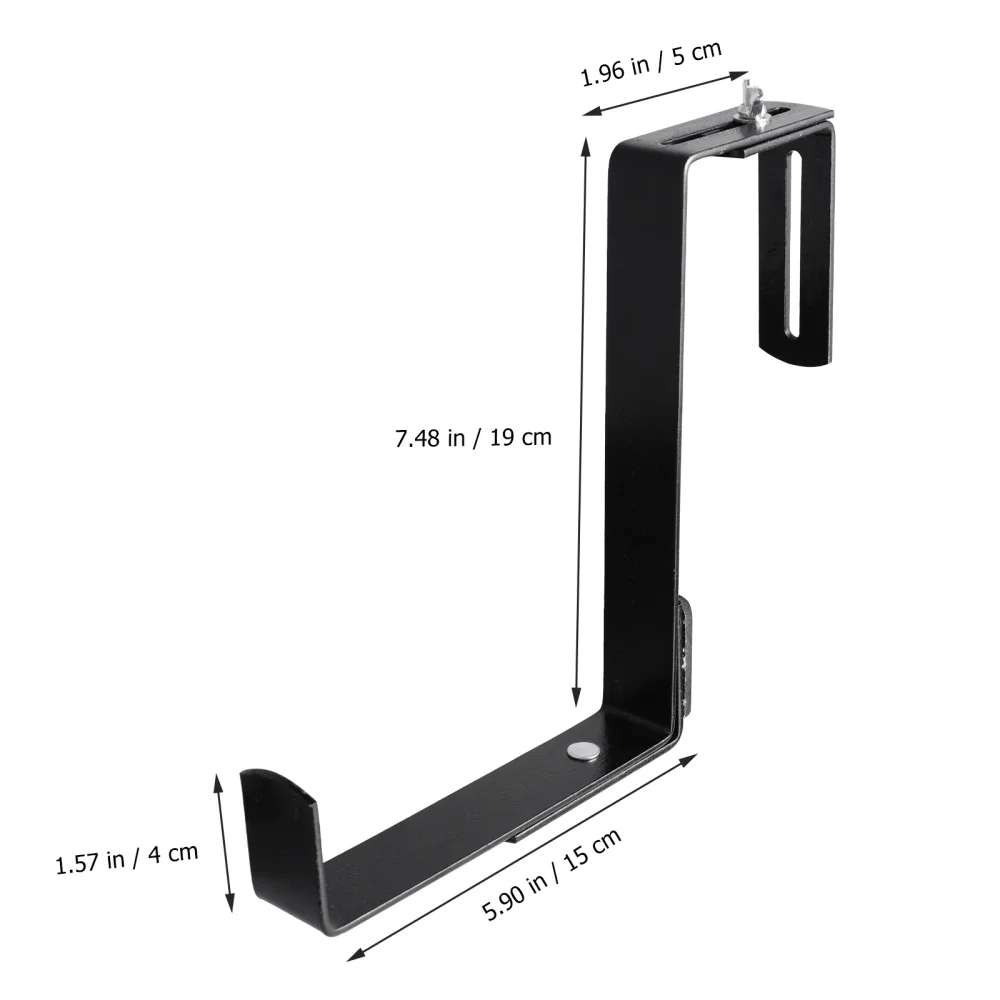 

1 Pair Plants Brackets Wall Planter Hook Flower Pot Hanger (with 2 Anchors)