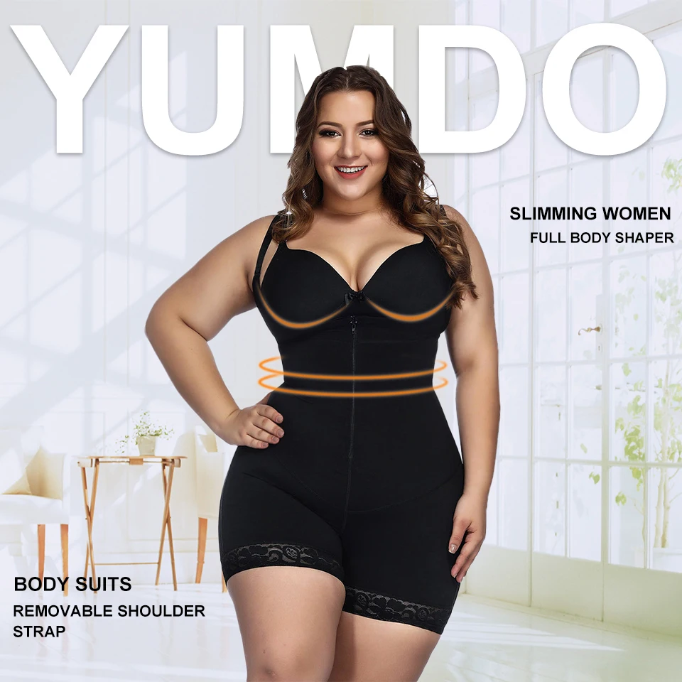 Yumdo для женщин, плюс размер, 5XL, Корректирующее белье, открытая промежность, Корректирующее белье, для похудения, боди, контроль талии, тренажер, подтягивающее нижнее белье