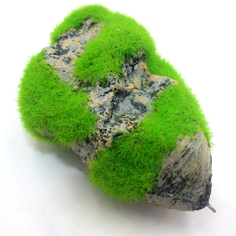 Стимуляция смолы плавающий мох камень Дома аквариум пейзаж Декор|Декорации| |