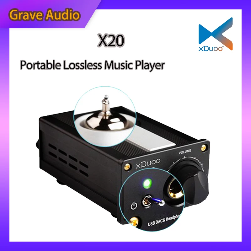 XDUOO TA-01B 12AU7 HiFi аудио высокопроизводительный USB DAC ламповый усилитель для наушников