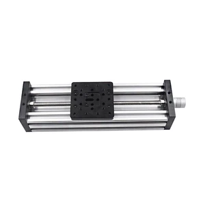 3d printer z axis lead screw t8 z axis diy c beam cnc sliding table 150mm linear actuator bundle kitblack silver free global shipping