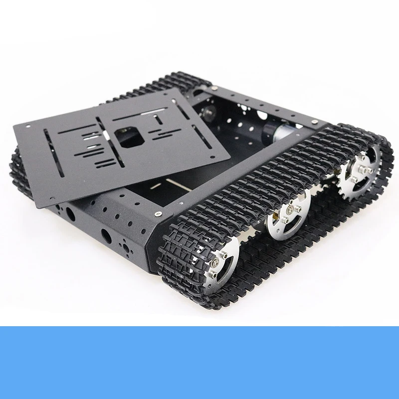 TC100 металлический RC Танк шасси комплект умный гусеничный робот образование 2 шт