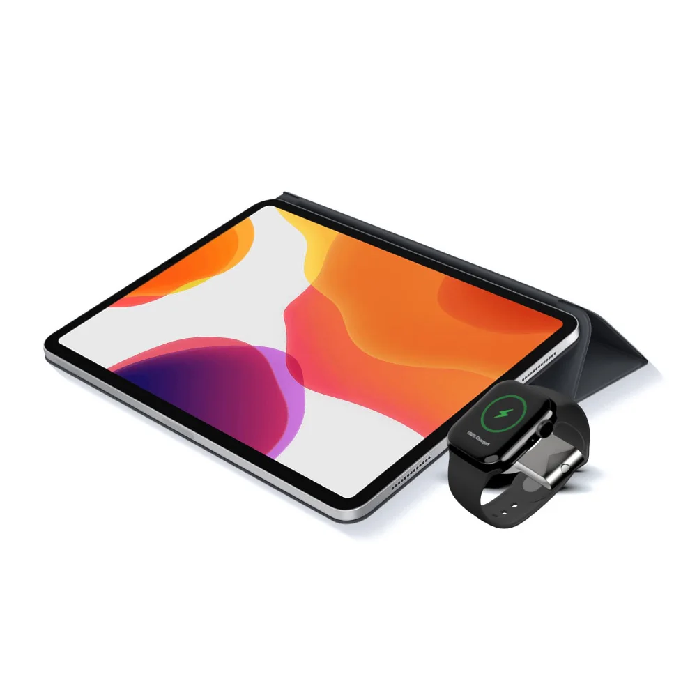 bonola usb magnetic watch charger for apple watch 7 6 se 5 4 3 2 fast portable magnet watch charging for iwatch series 7 6 free global shipping