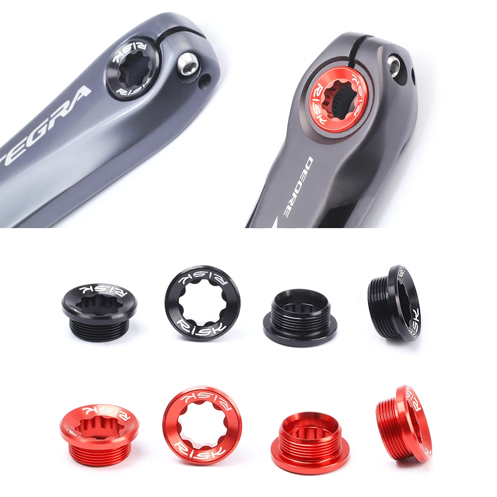 

Mountain Bike Color Aluminum Alloy Crank Cover Screw BB Bottom Axle Crank XT Hollow One Crankset