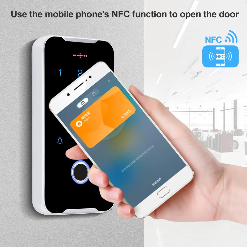 Bluetooth-Контроллер доступа с RFID-клавиатурой IP68 13 56 МГц | Безопасность и защита