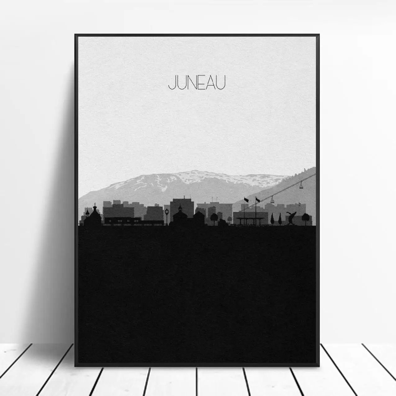 Juneau Skyline холст картины настенные печать на холсте домашний Декор настенный