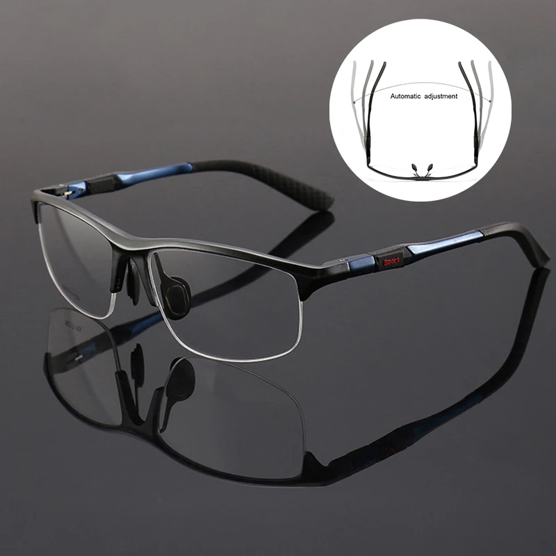 Оптическая оправа для очков мужчин очки по рецепту из алюминиево-магниевого