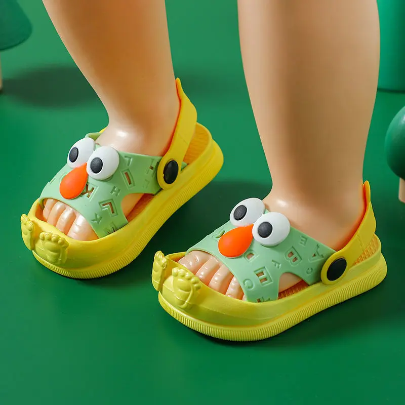 

Children's Slippers Boys And Girls Non-slip Indoor Anti-collision Sandals Baby Summer Cute Cartoon Slippers