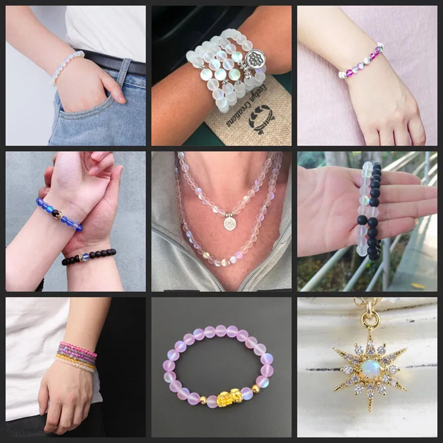 8 мм матовый лунный камень австрийский кристалл круглые свободные