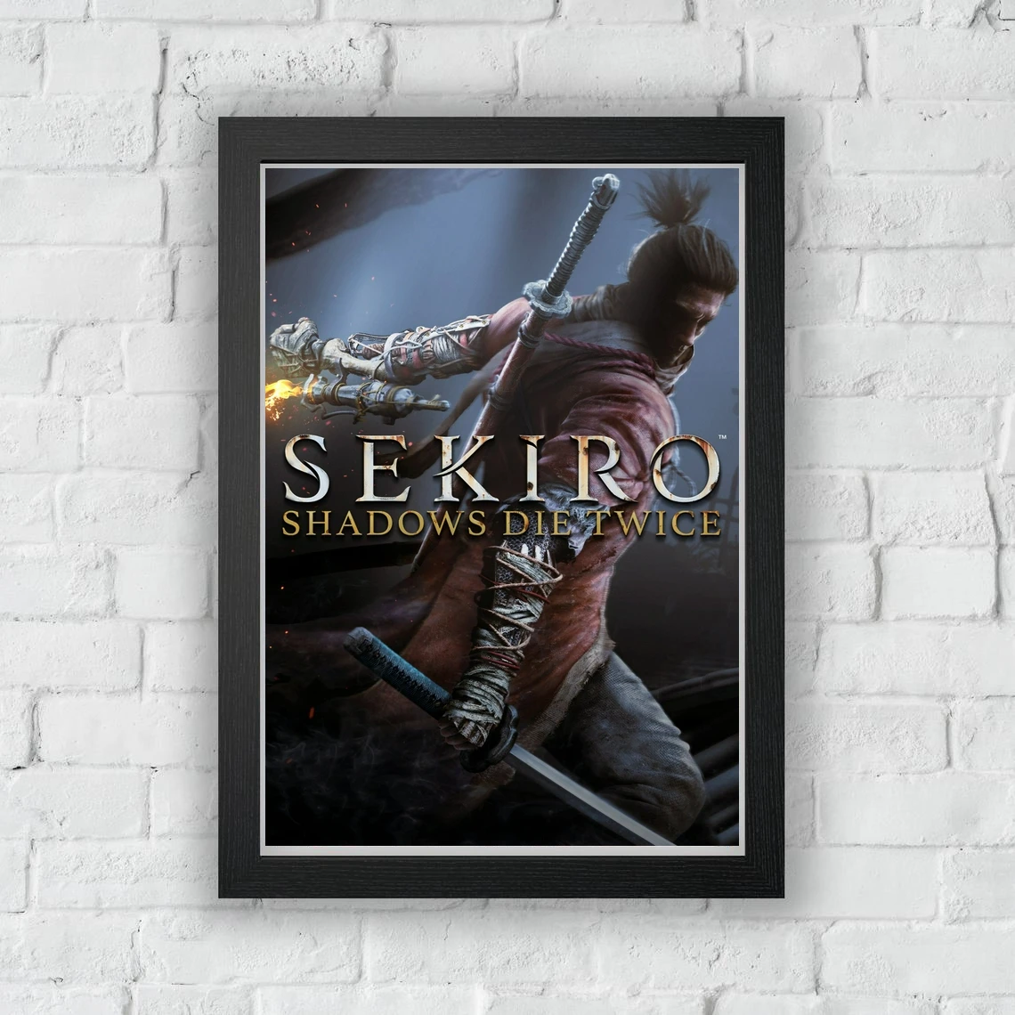 Sekiro игровой постер украшение для домашней настенной живописи (без рамки)