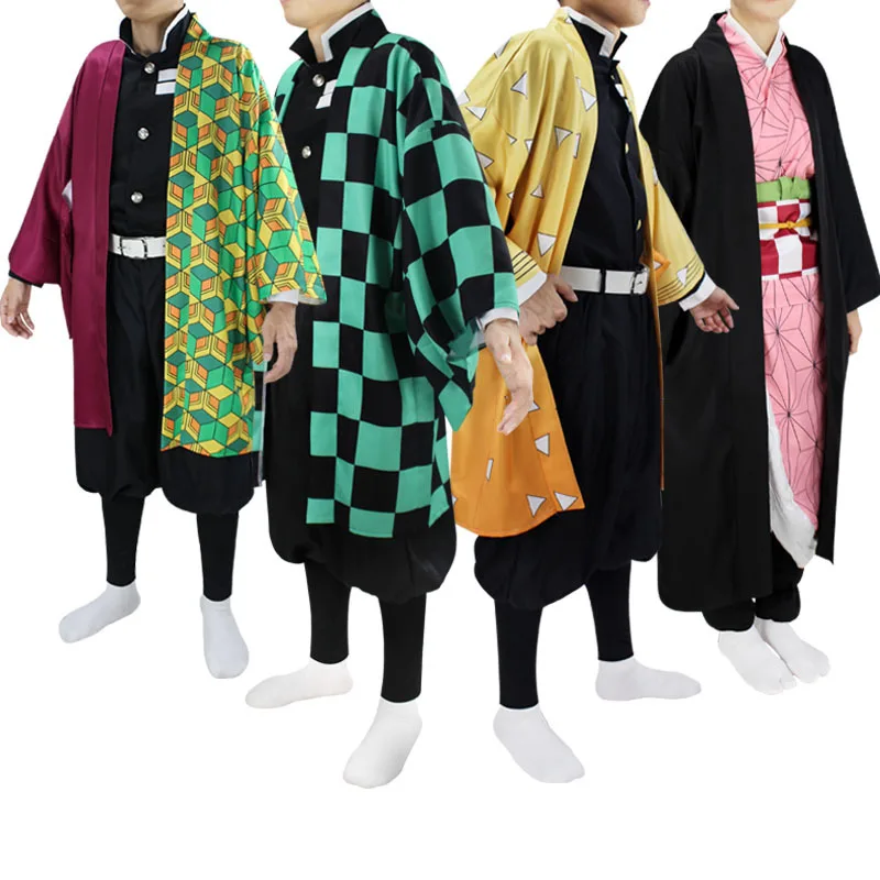 Аниме! Кимоно для косплея из м/ф рассекающий демонов|Костюмы аниме| |