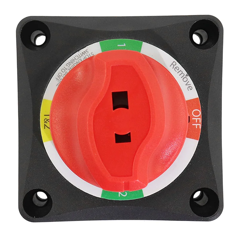 Двигатель автомобиля корабля яхта Батарея изоляция рубильник 4-разрядный