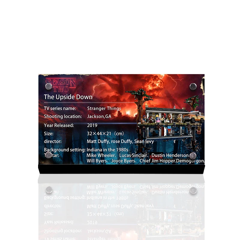 

Acrylic display stand brand for 75810