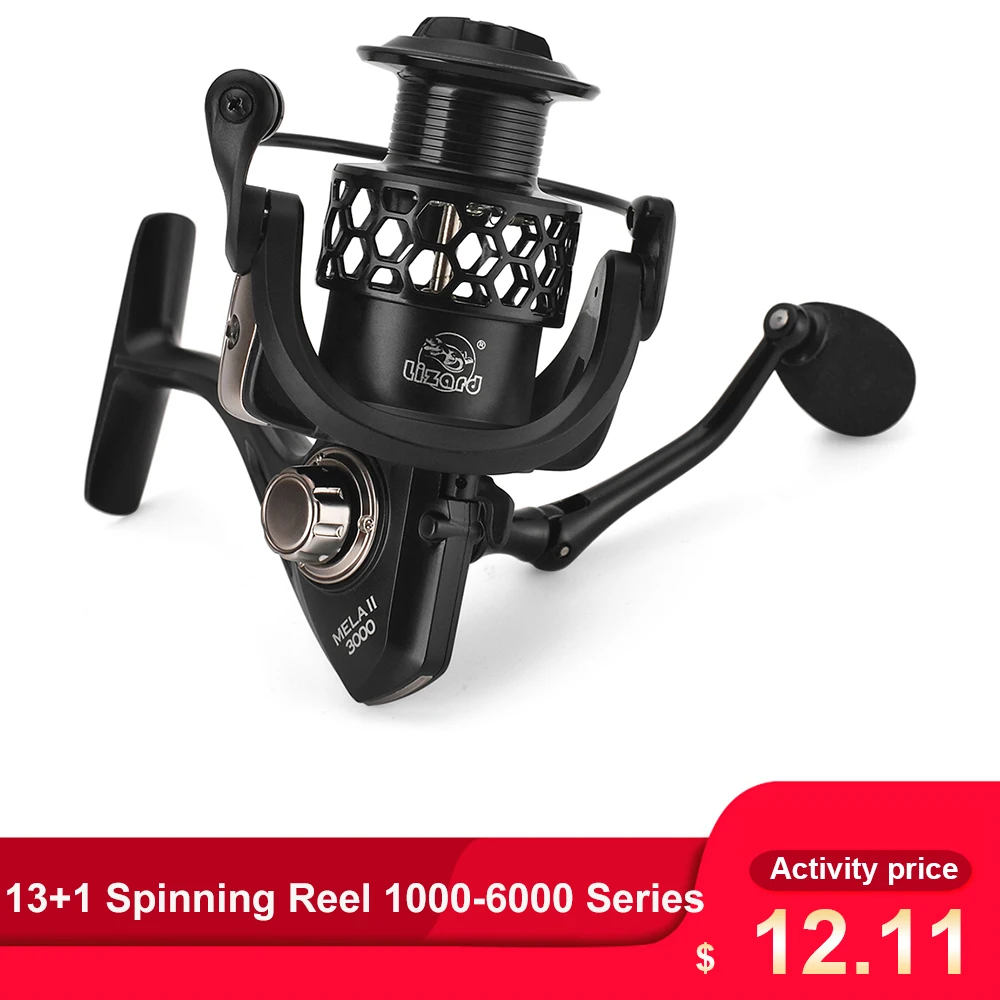 Катушка для спиннинга 13 + 1 шарикоподшипников серия 1000 6000 легкая катушка ловли