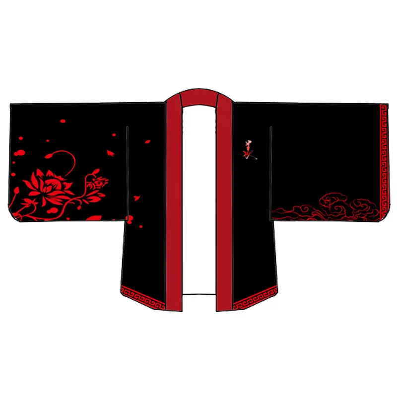 Mo Dao Zu Shi Grandmaster of Demonic Cultivation Wei WuXian Lan Wangji плащ Yukata кардиган накидка костюм для