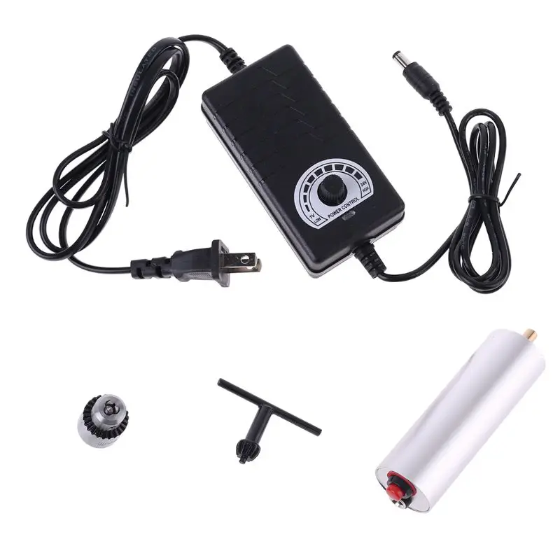 

New DC 3V-24V Mini Electric Hand Drill Rotary Tool 385 Motor w/ 24V Power Supply J6PDWholesale and dropshipping