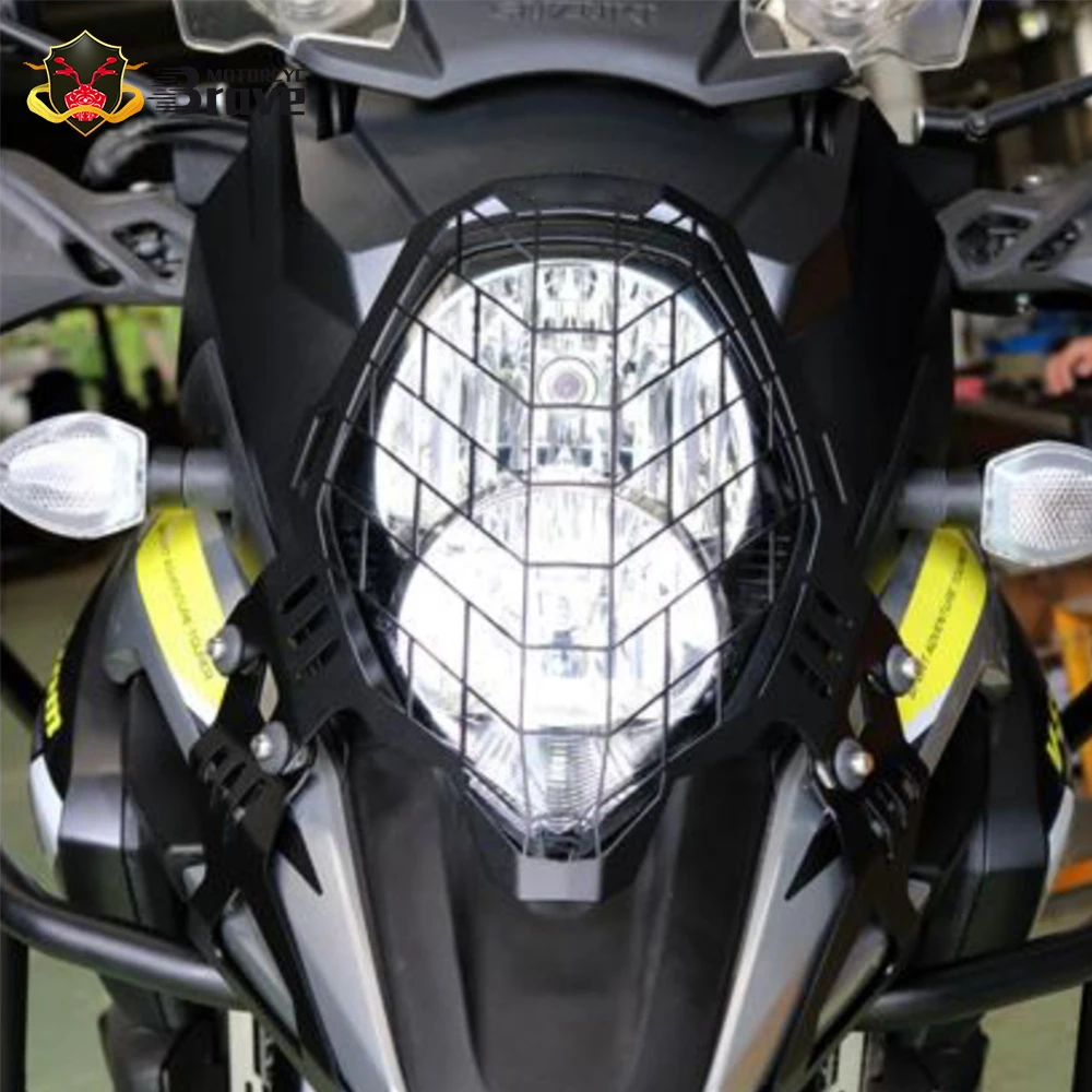 

Мотоциклетная Передняя светильник головной светильник гвардии протектор Защитная крышка гриль для SUZUKI V-STORM DL 1000 650 2017 2018 2019 2020
