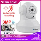 IP-камера видеонаблюдения Vstarcam C37S 3 Мп, инфракрасная камера с функцией ночного видения, автослежения, Wi-Fi, PTZ, мобильное приложение