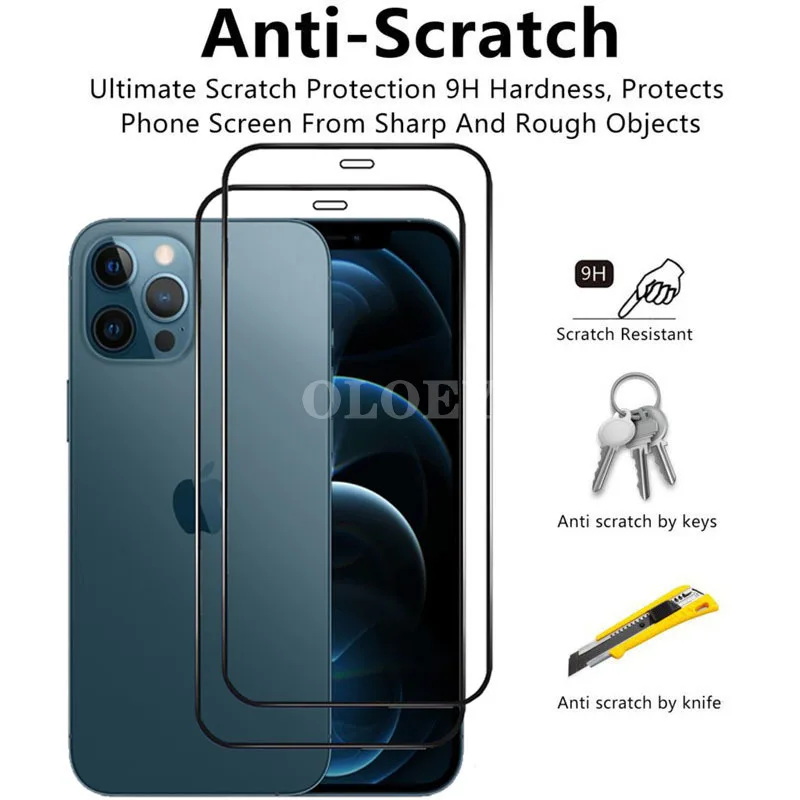 Защитное стекло для Iphone12 I Phone 11pro Защита экрана Apple Iphone 12pro Max 11 Pro 12 Mini аксессуары
