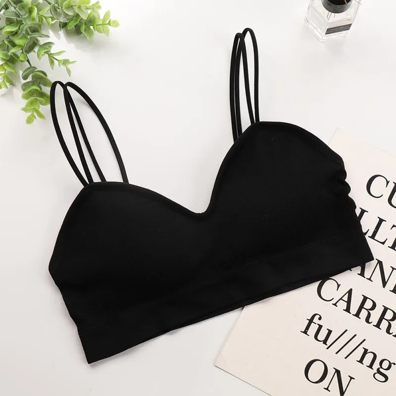 Бесшовный Бюстгальтер Для женщин Красота обратно сплошной Цвет полосатый