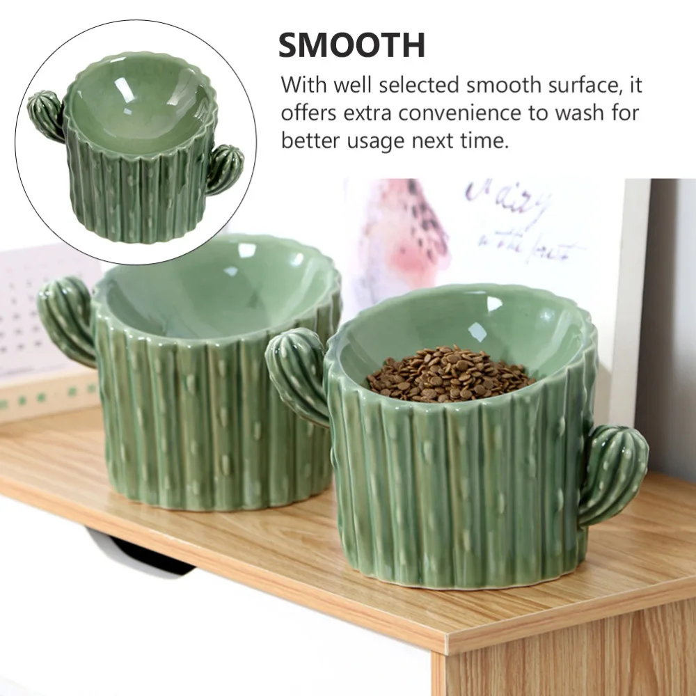 

1pc Pet Feeding Bowl Ceramic Pet Food Storage Bowl Pet Water Food Feeding Bowl